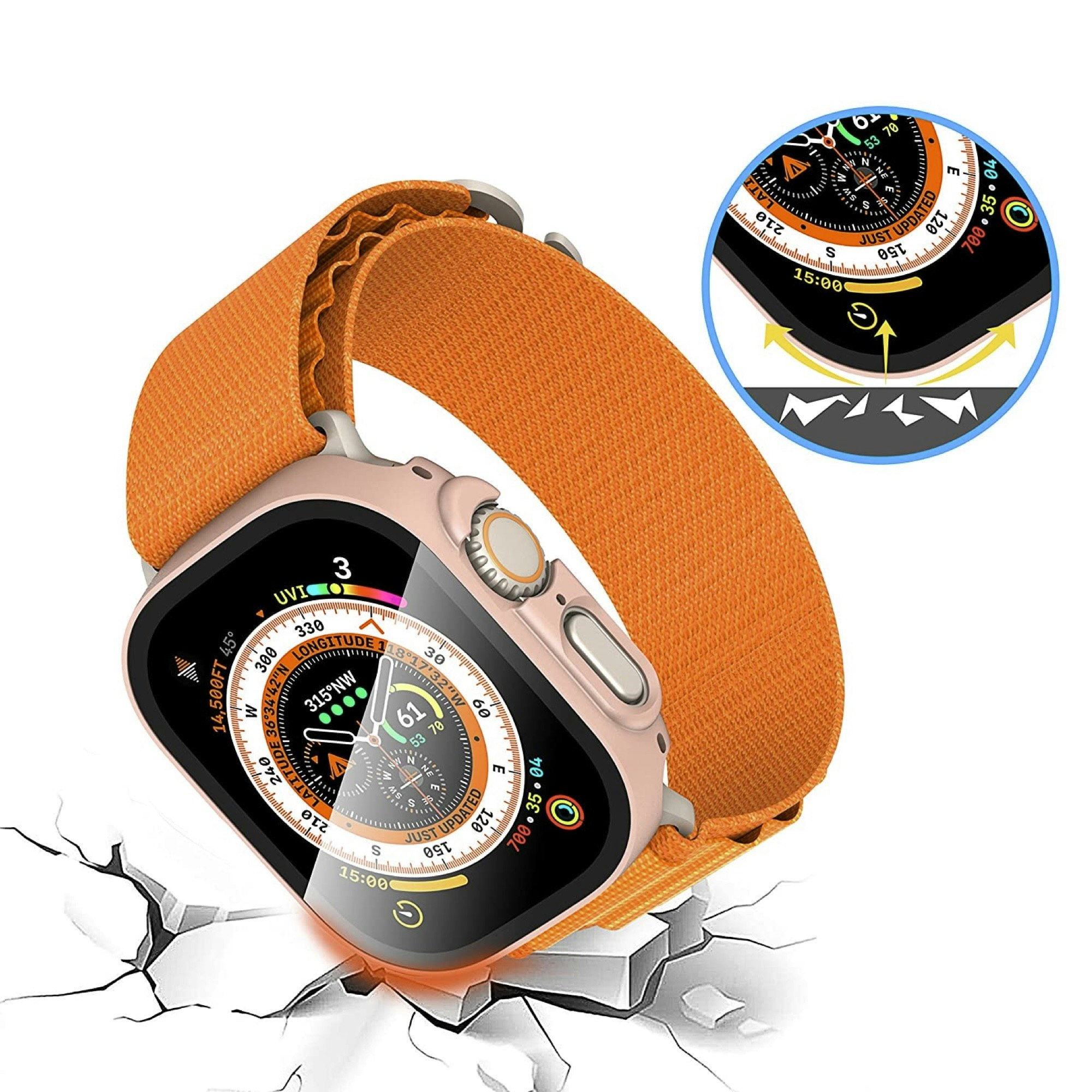 Soft Pink • Apple Watch Ultra Skal