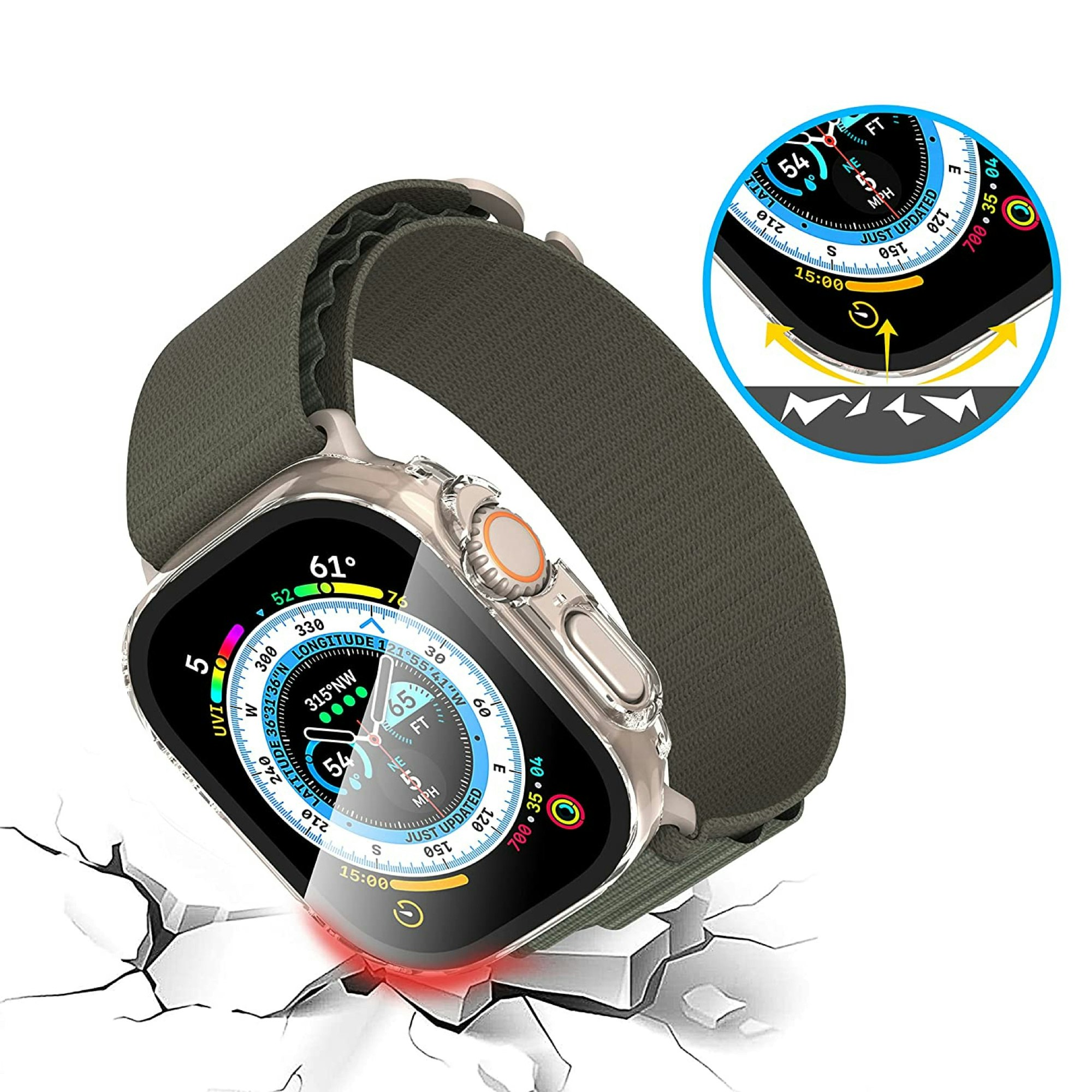 Transparent • Apple Watch Ultra Skal
