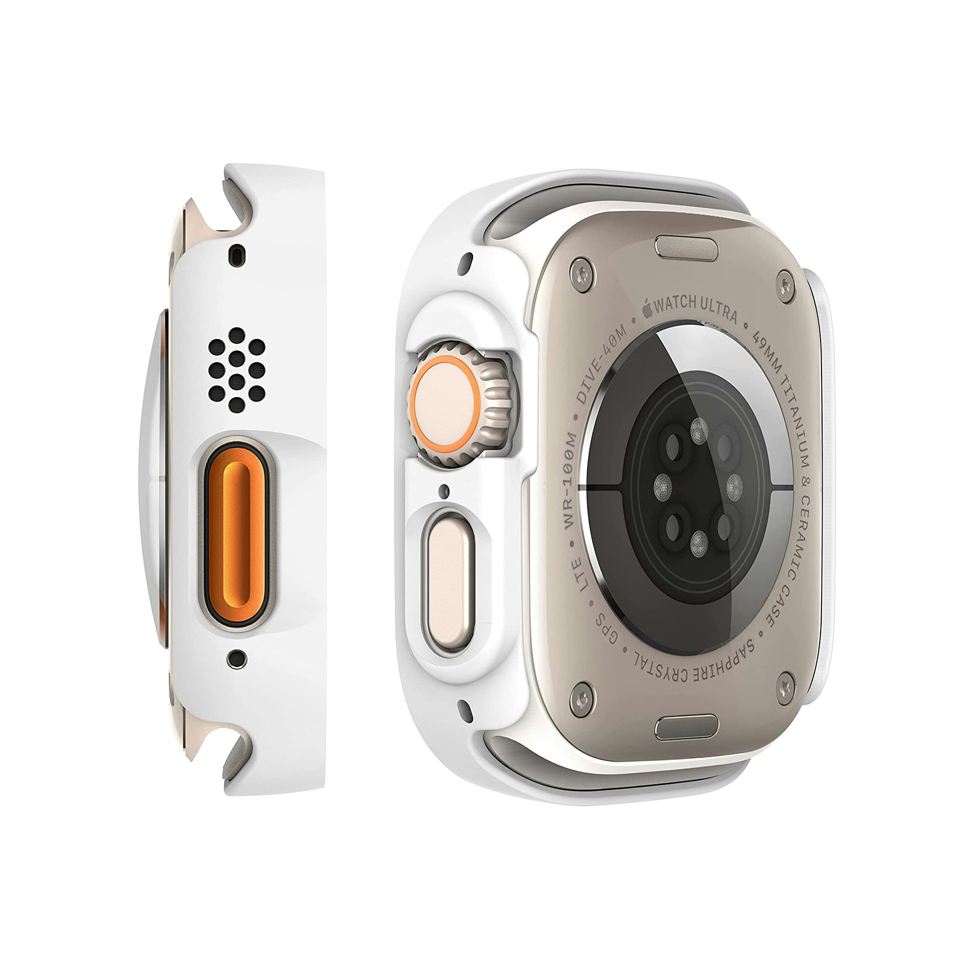 White • Apple Watch Ultra Skal