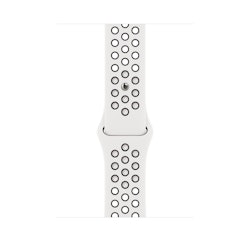 Summit White / Black - Sport Band • Apple Watch Armband