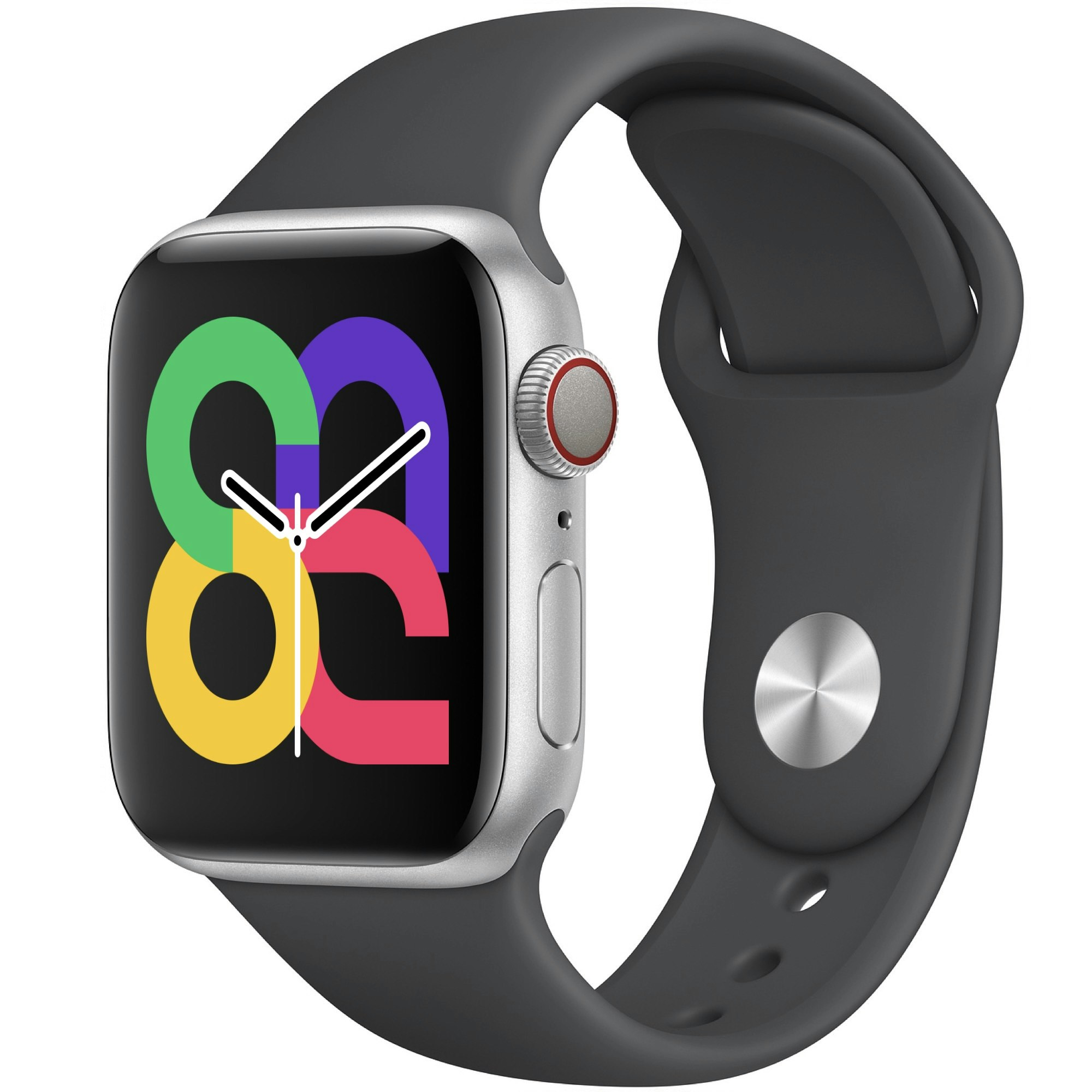 Anthracite - Silicone Band • Apple Watch Armband