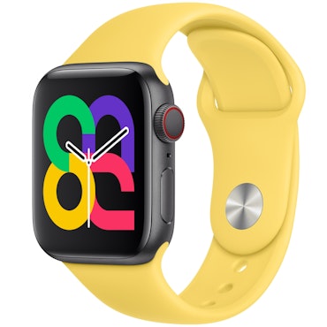 Canary Yellow - Silicone Band • Apple Watch Armband