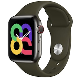 Cargo Khaki - Silicone Band • Apple Watch Armband