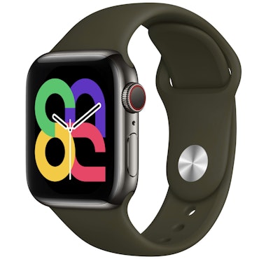 Cargo Khaki - Silicone Band • Apple Watch Armband