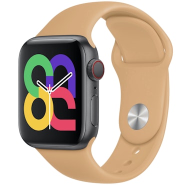 Peanut Butter - Silicone Band • Apple Watch Armband