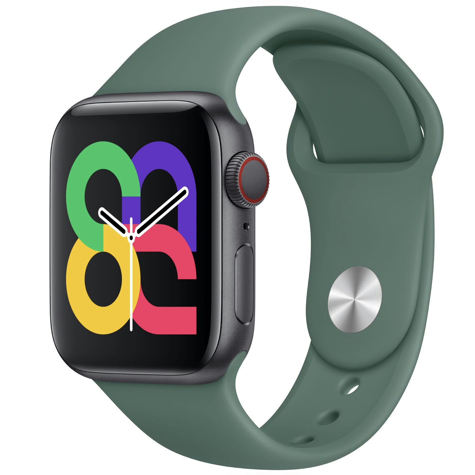 Pine Green - Silicone Band • Apple Watch Armband