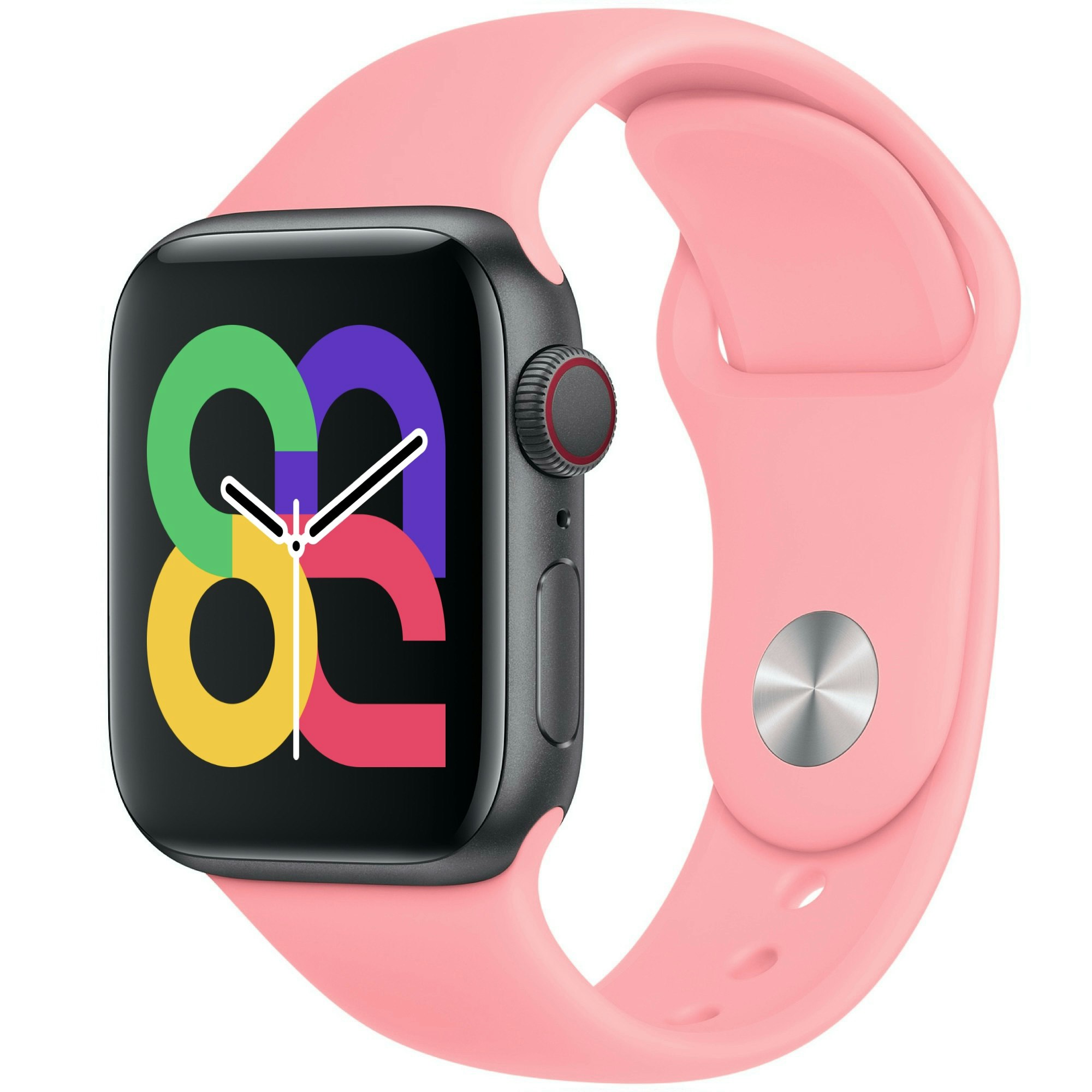 Pink - Silicone Band • Apple Watch Armband