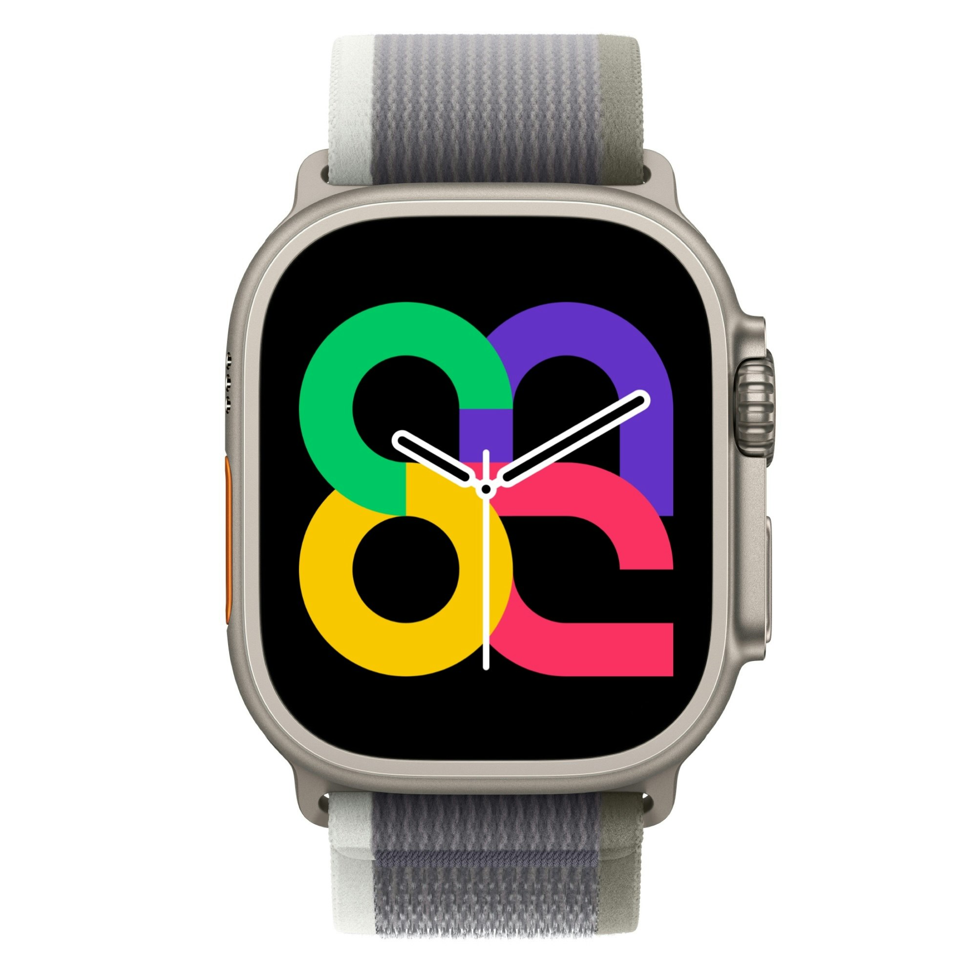 Green / Grey - Trail Loop • Apple Watch Armband