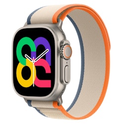 Orange / Beige - Trail Loop • Apple Watch Armband