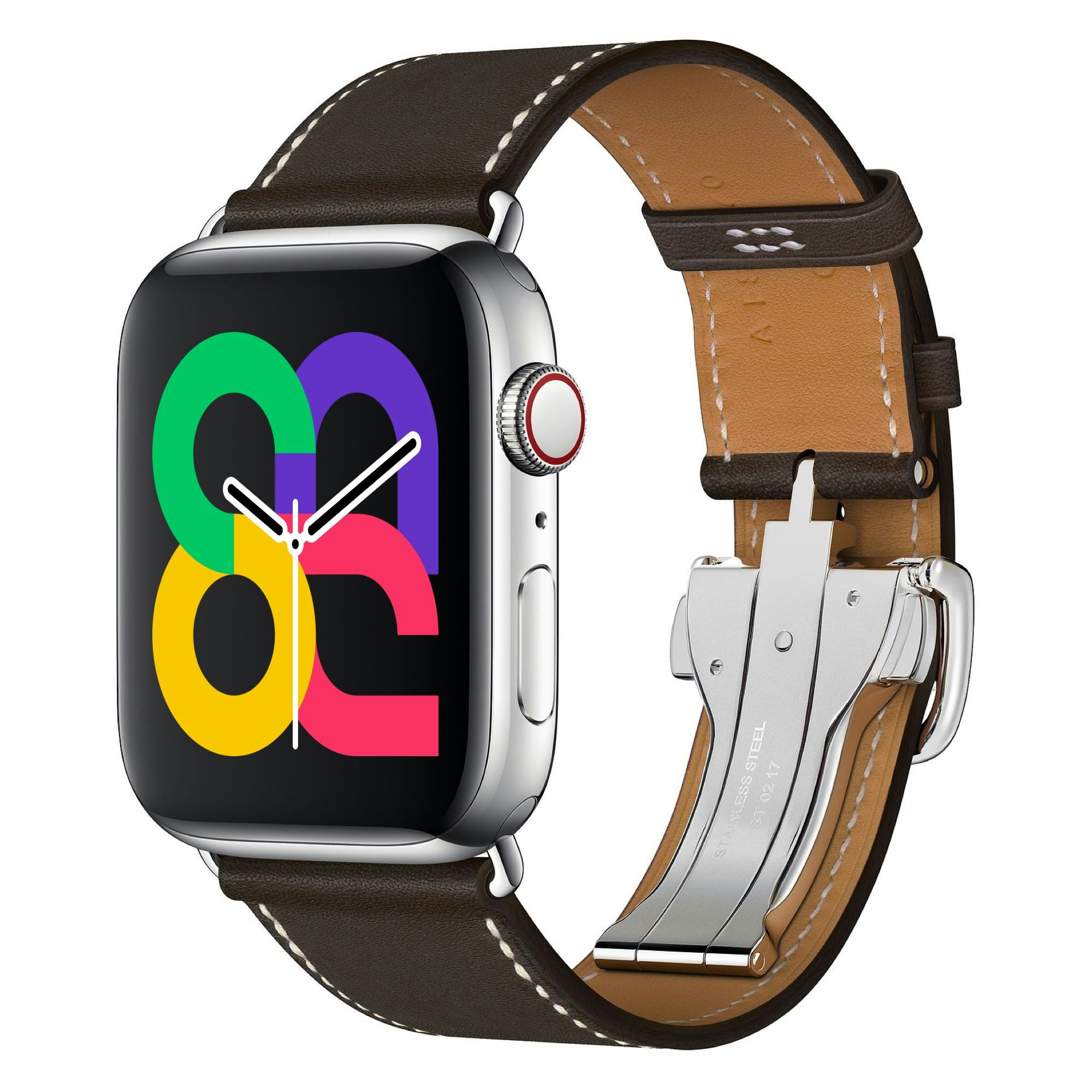 Ebony - Deployment Buckle • Apple Watch Armband