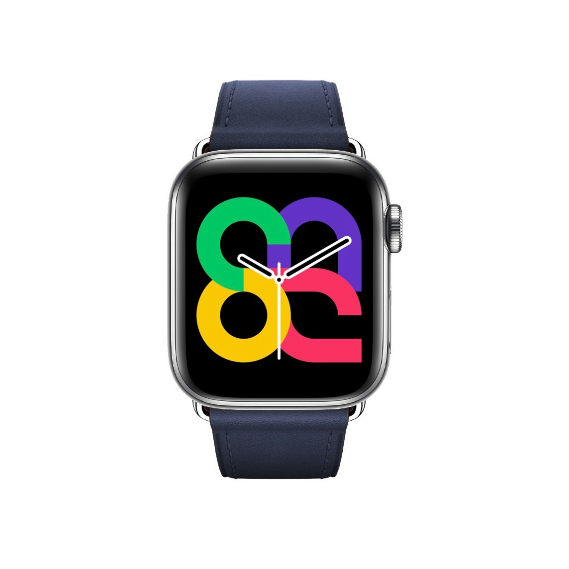 Navy - Square Buckle • Apple Watch Armband