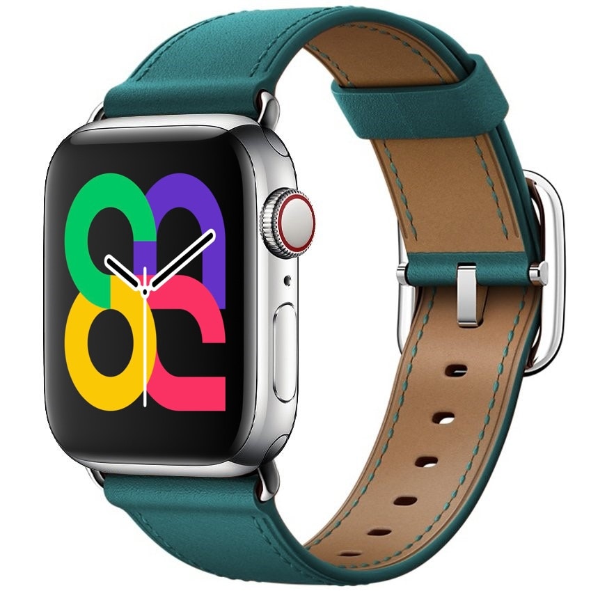Peacock - Square Buckle • Apple Watch Armband