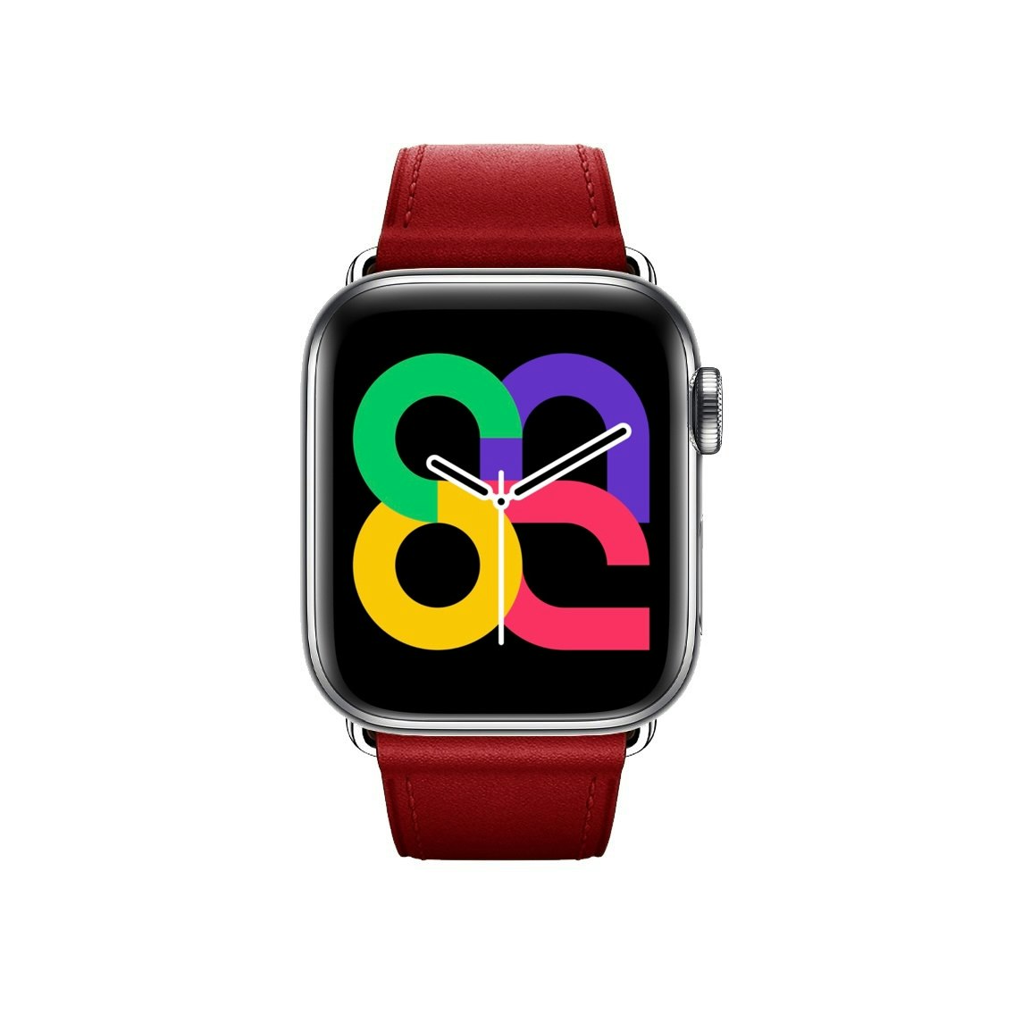 Red - Square Buckle • Apple Watch Armband