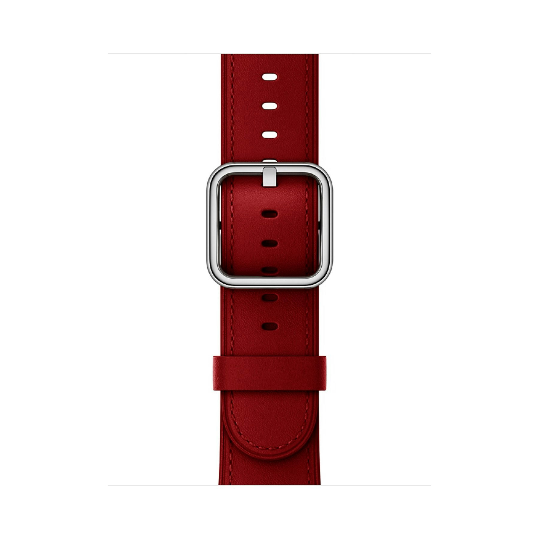 Red - Square Buckle • Apple Watch Armband