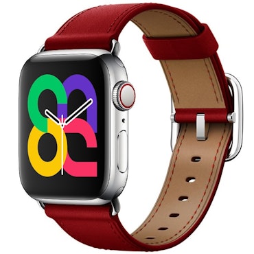 Red - Square Buckle • Apple Watch Armband