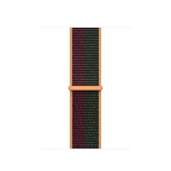 Dark Cherry / Forest Green - Sport Loop • Apple Watch Armband