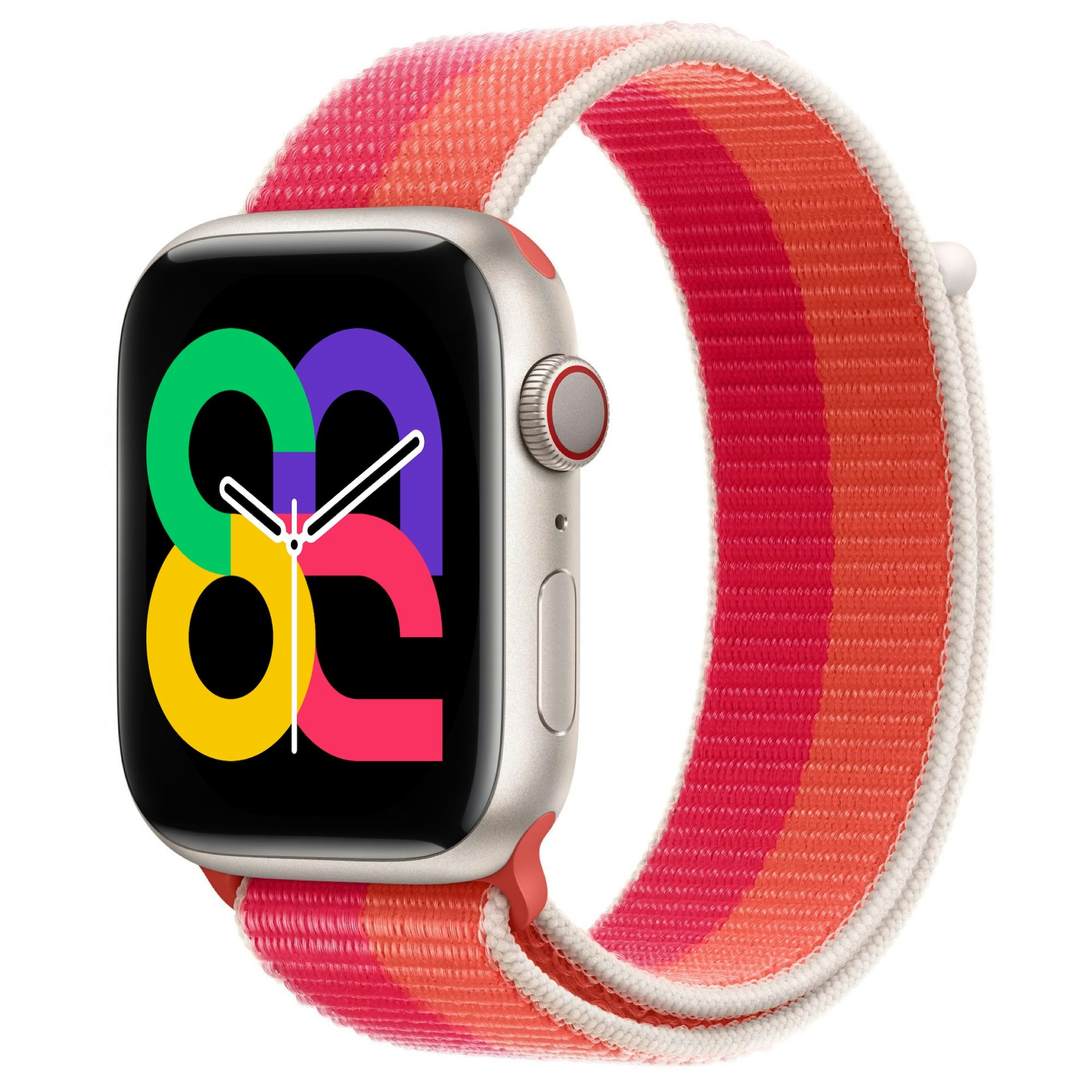 Nectarine / Peony - Sport Loop • Apple Watch Armband