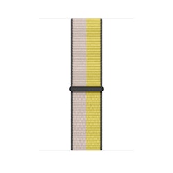 Oat Milk / Lemon Zest - Sport Loop • Apple Watch Armband