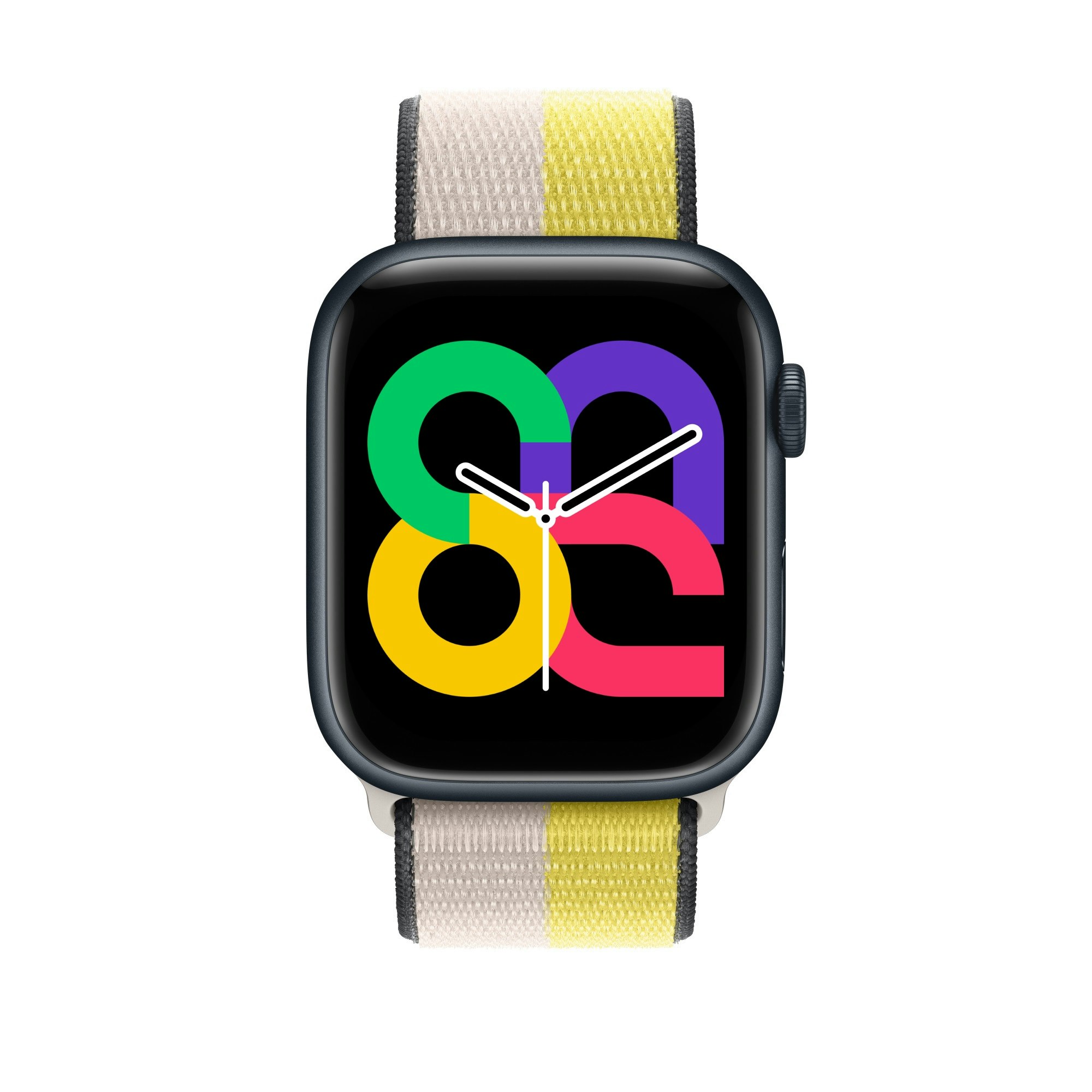 Oat Milk / Lemon Zest - Sport Loop • Apple Watch Armband