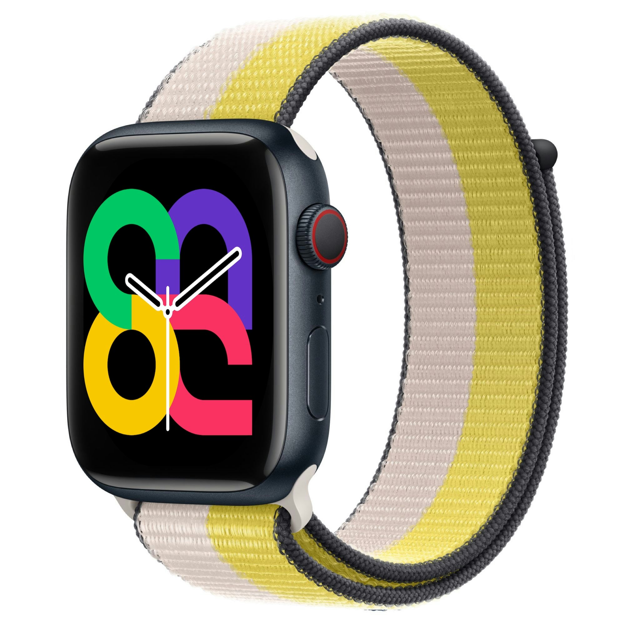 Oat Milk / Lemon Zest - Sport Loop • Apple Watch Armband