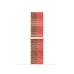 Pink Pomelo / Tan - Sport Loop • Apple Watch Armband