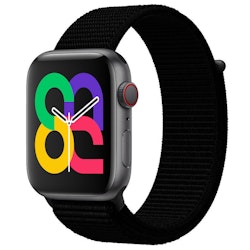 Pitch Black - Sport Loop • Apple Watch Armband