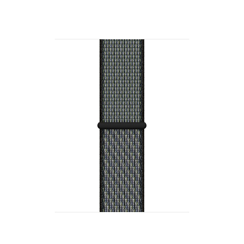 World Indigo / Lime Blast - Sport Loop • Apple Watch Armband
