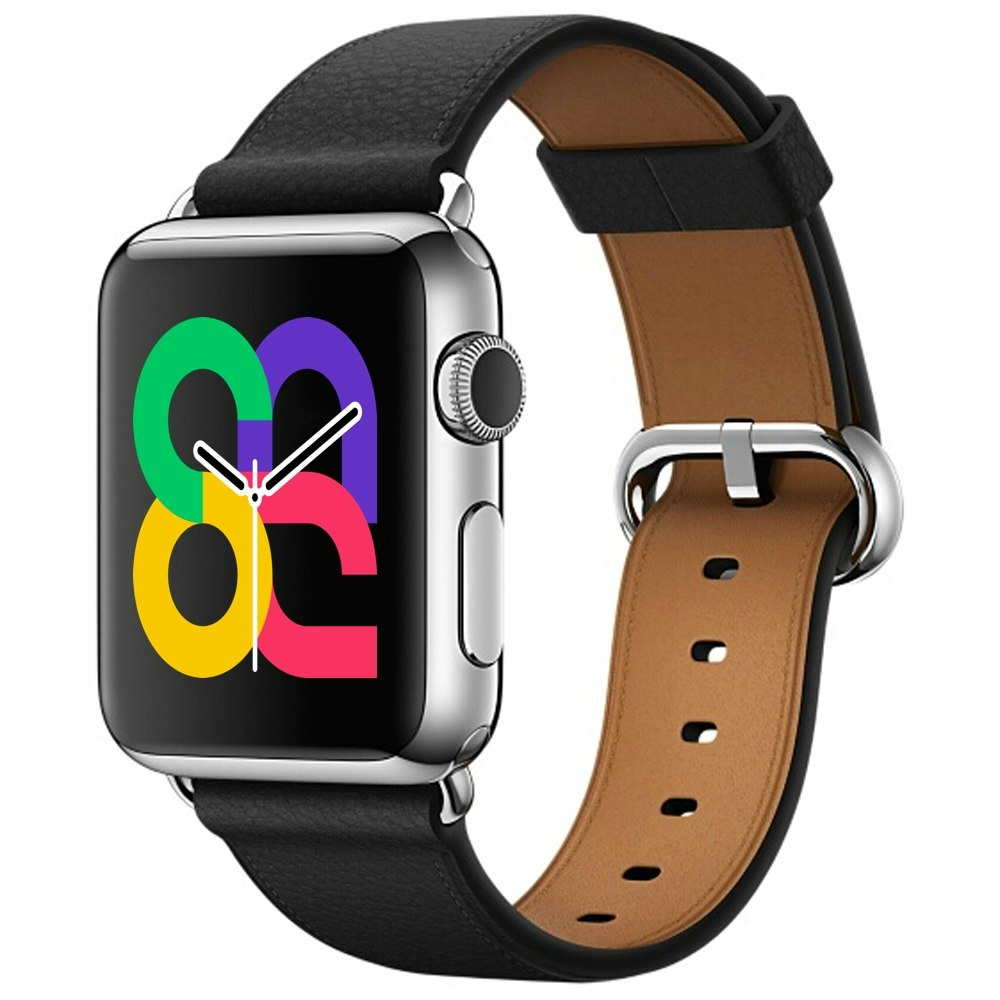 Black - Classic Buckle • Apple Watch Armband