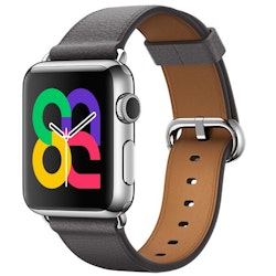 Grey - Classic Buckle • Apple Watch Armband