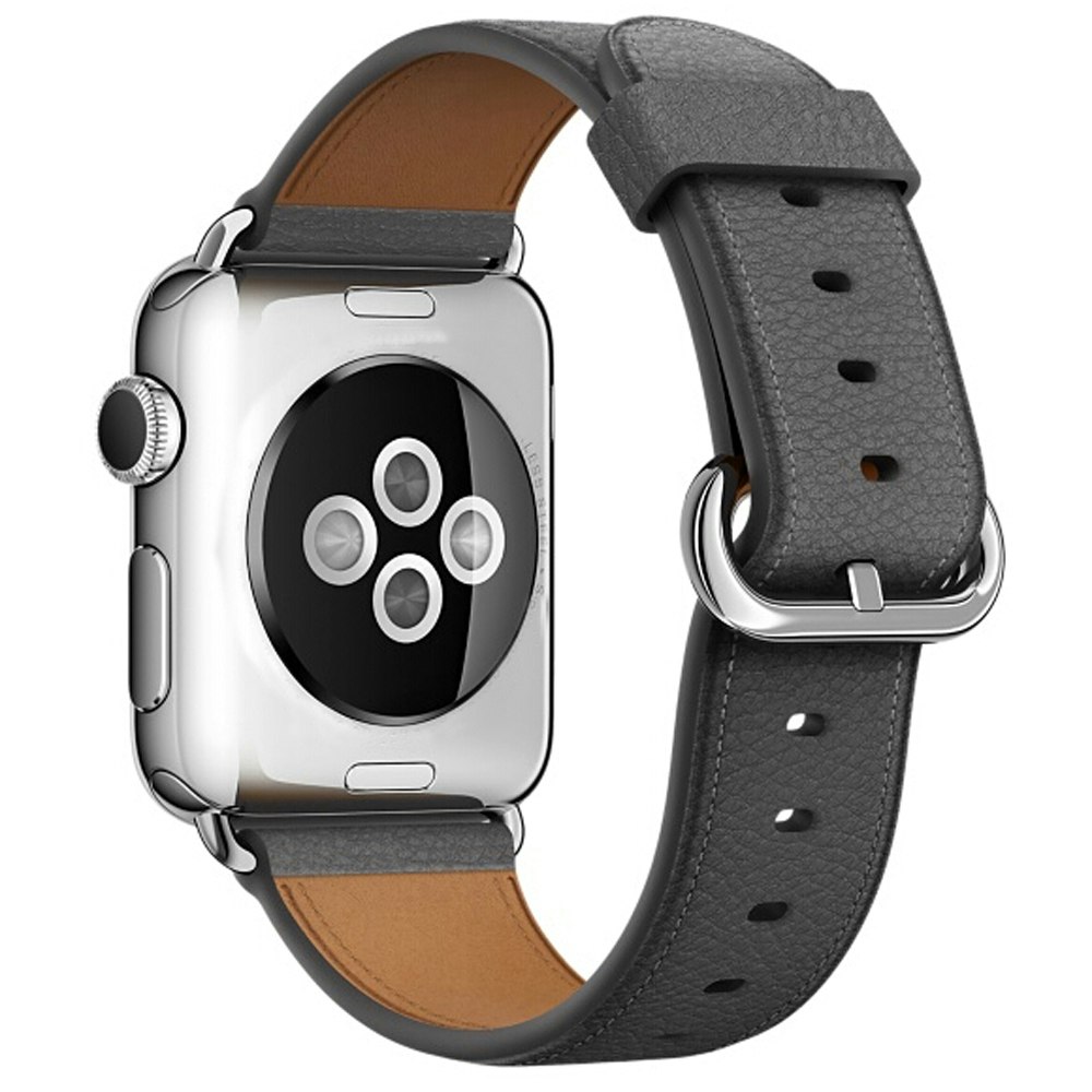 Grey - Classic Buckle • Apple Watch Armband