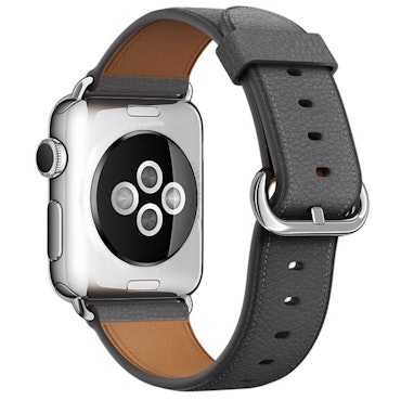 Grey - Classic Buckle • Apple Watch Armband