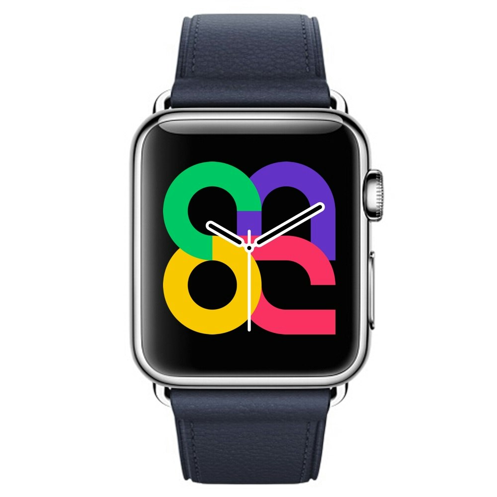 Navy - Classic Buckle • Apple Watch Armband