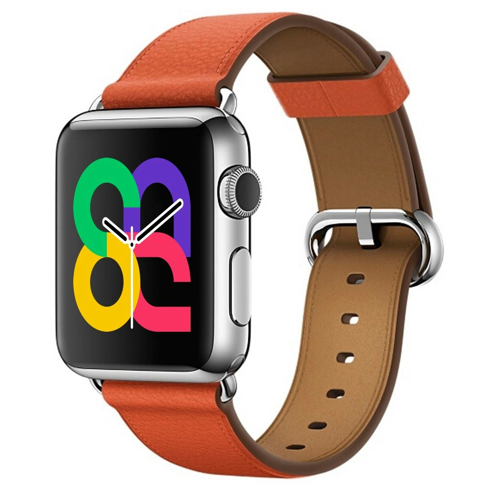 Orange - Classic Buckle • Apple Watch Armband