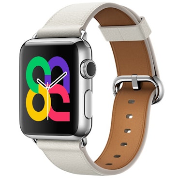 White - Classic Buckle • Apple Watch Armband