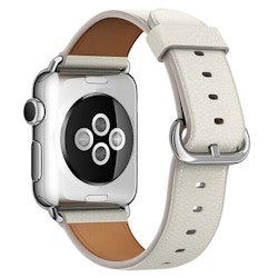 White - Classic Buckle • Apple Watch Armband