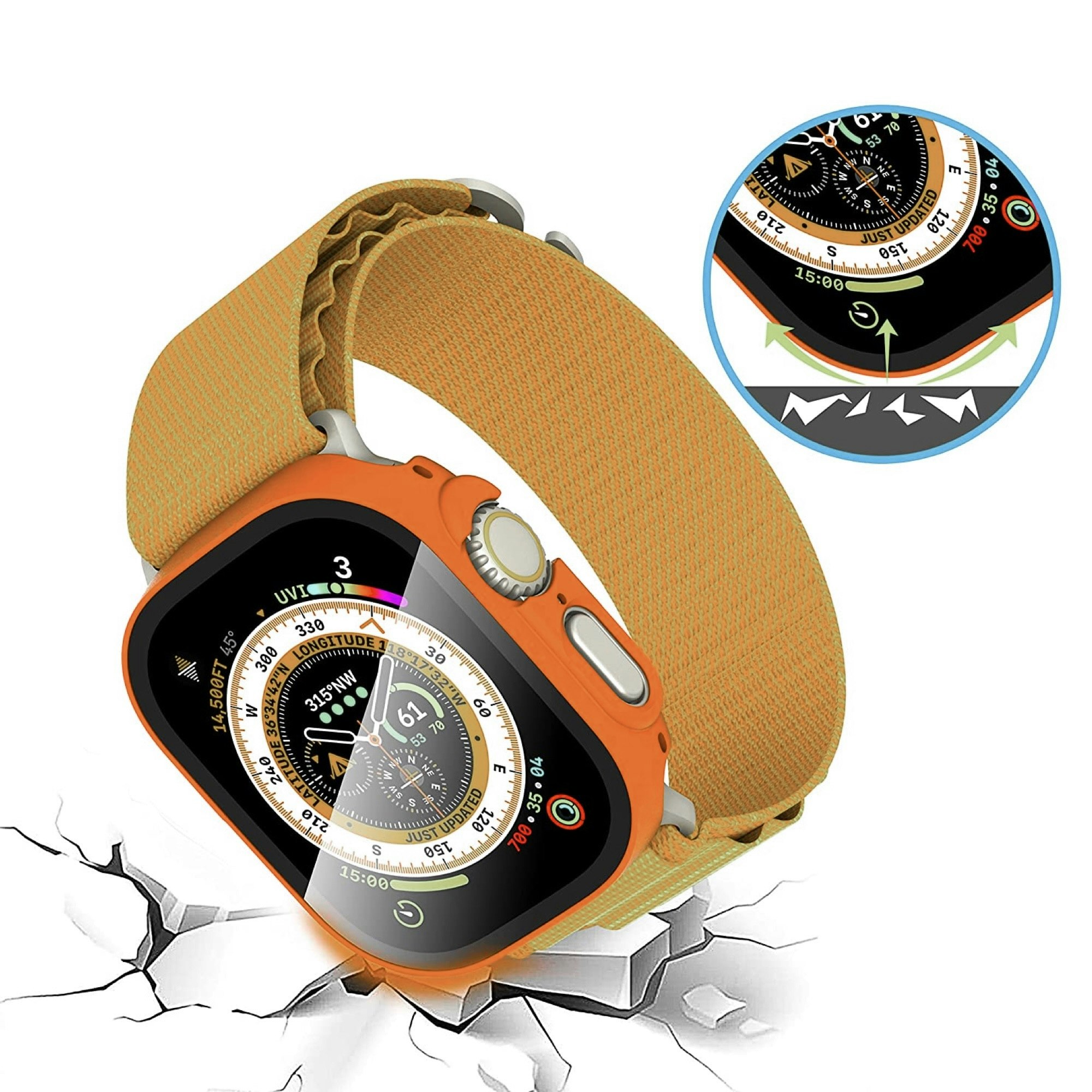 Orange • Apple Watch Ultra Skal