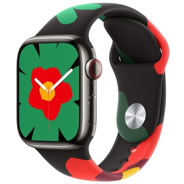 Black Unity / Bloom - Silicone Band • Apple Watch Armband