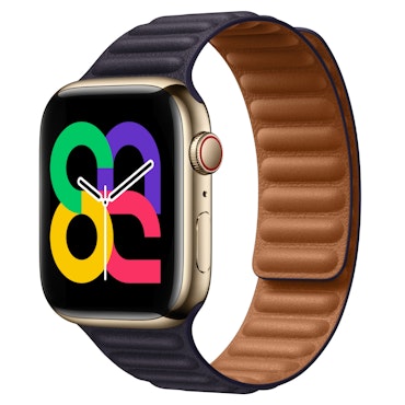 Ink - Leather Link • Apple Watch Armband