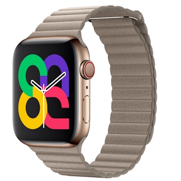 Beige - Leather Loop • Apple Watch Armband