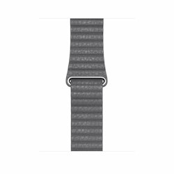 Grey - Leather Loop • Apple Watch Armband