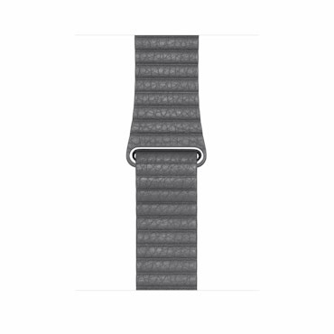 Grey - Leather Loop • Apple Watch Armband