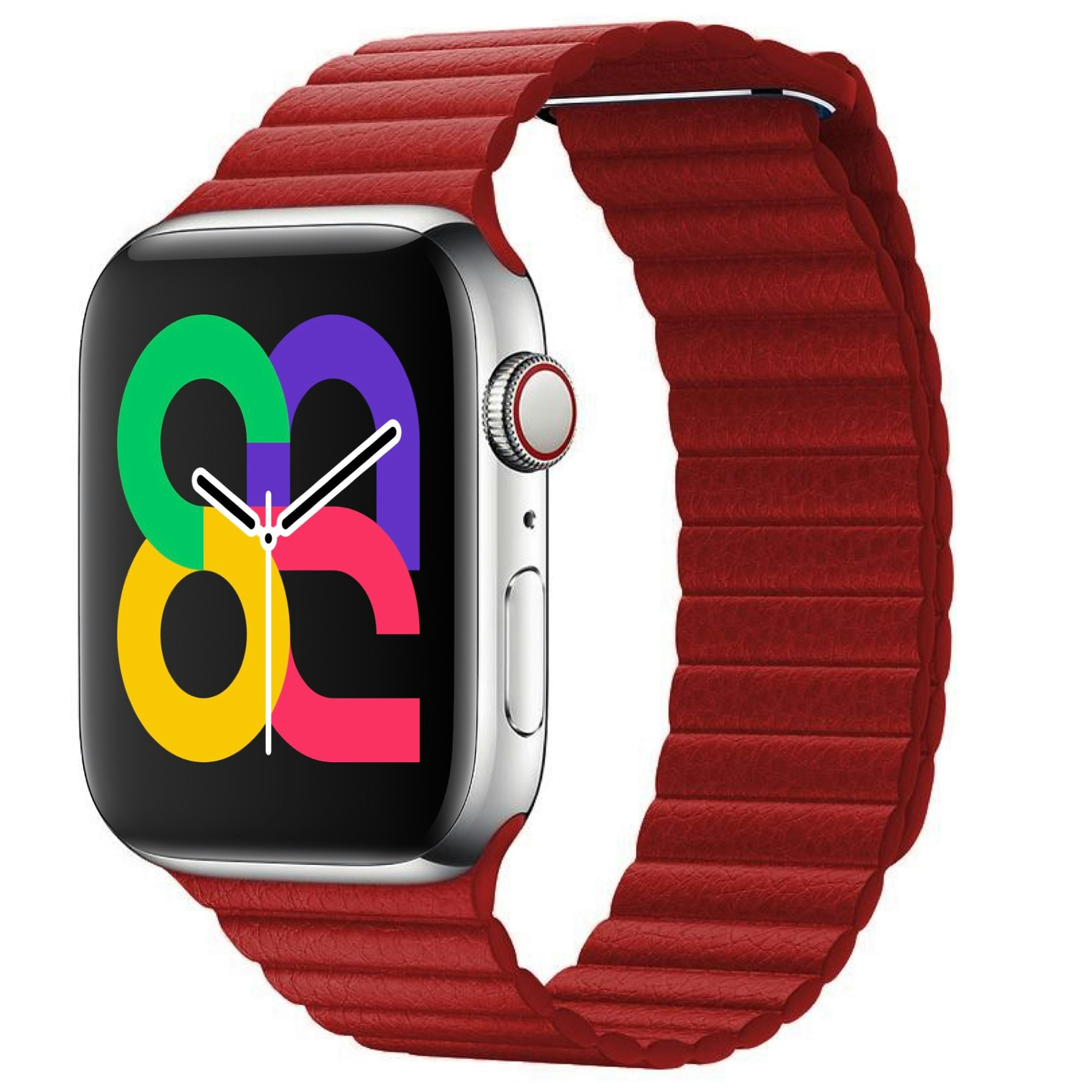 Red - Leather Loop • Apple Watch Armband