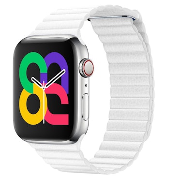 White - Leather Loop • Apple Watch Armband