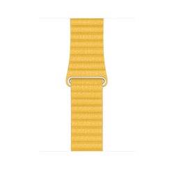 Yellow - Leather Loop • Apple Watch Armband