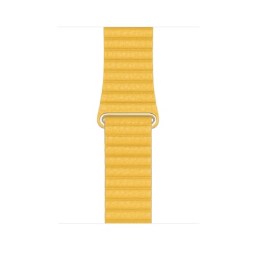 Yellow - Leather Loop • Apple Watch Armband