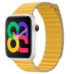 Yellow - Leather Loop • Apple Watch Armband