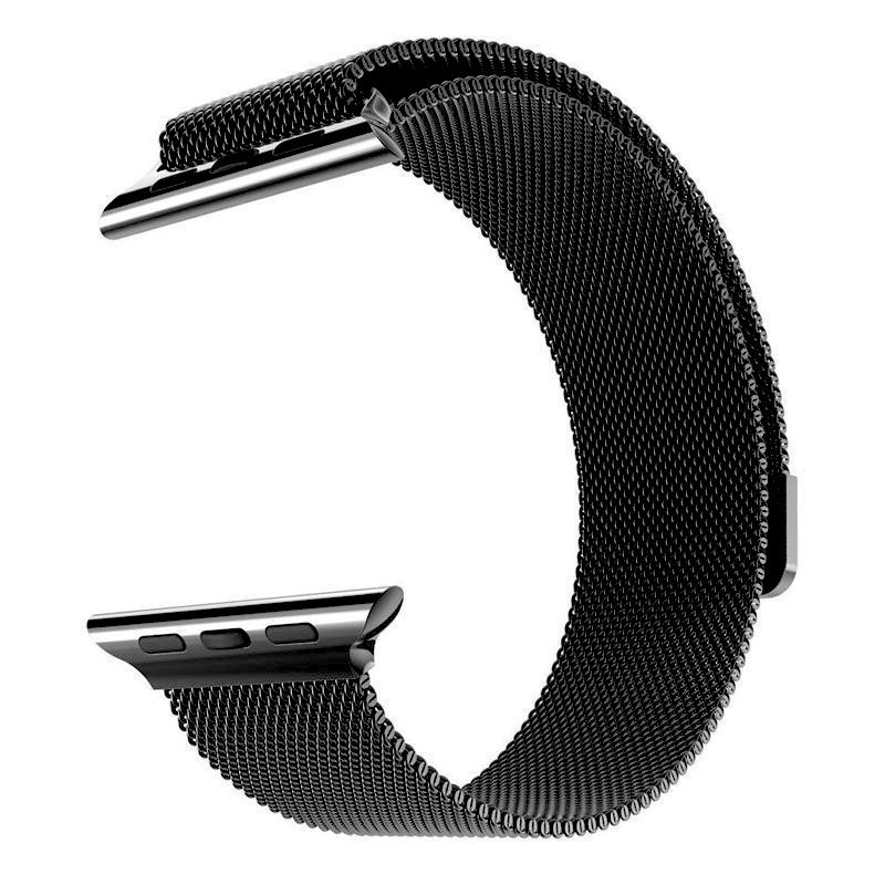 Black - Milanese Loop • Apple Watch Armband