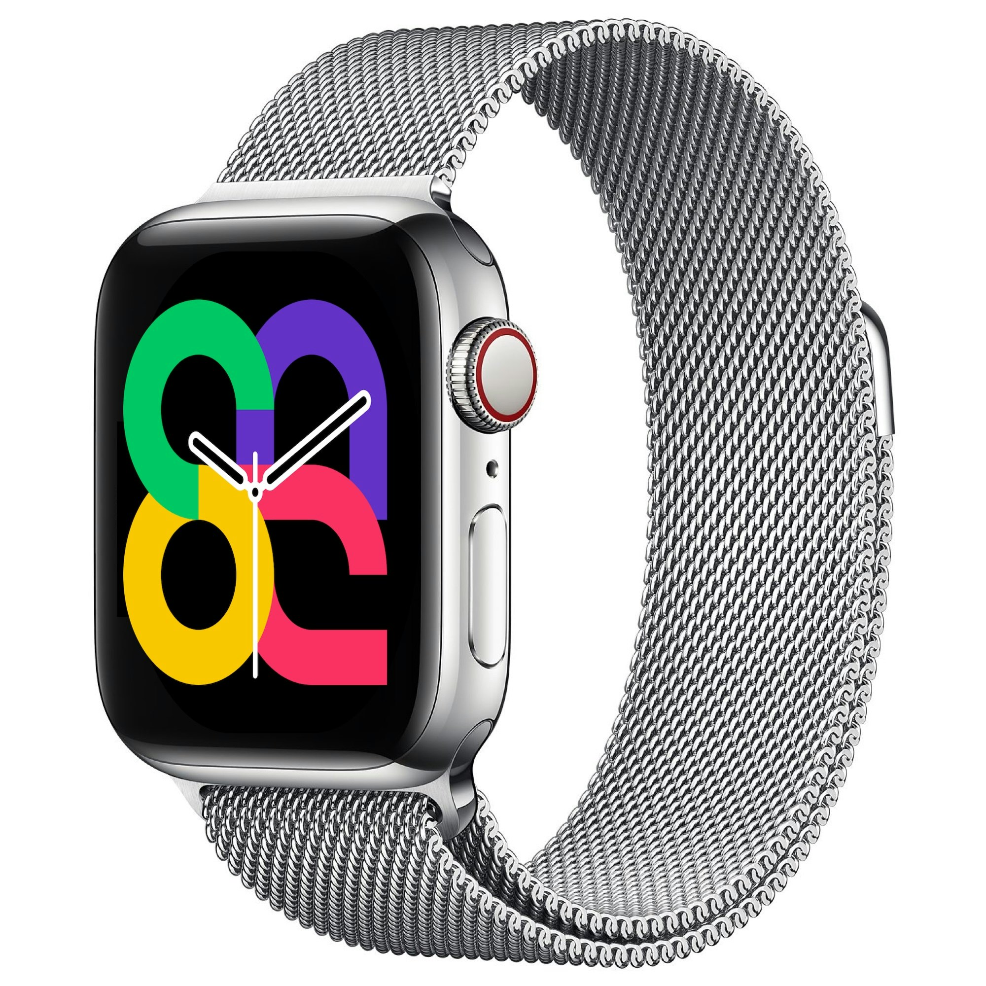 Silver - Milanese Loop • Apple Watch Armband