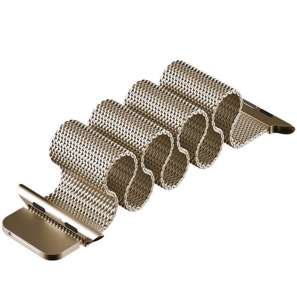 Vintage Gold - Milanese Loop • Apple Watch Armband