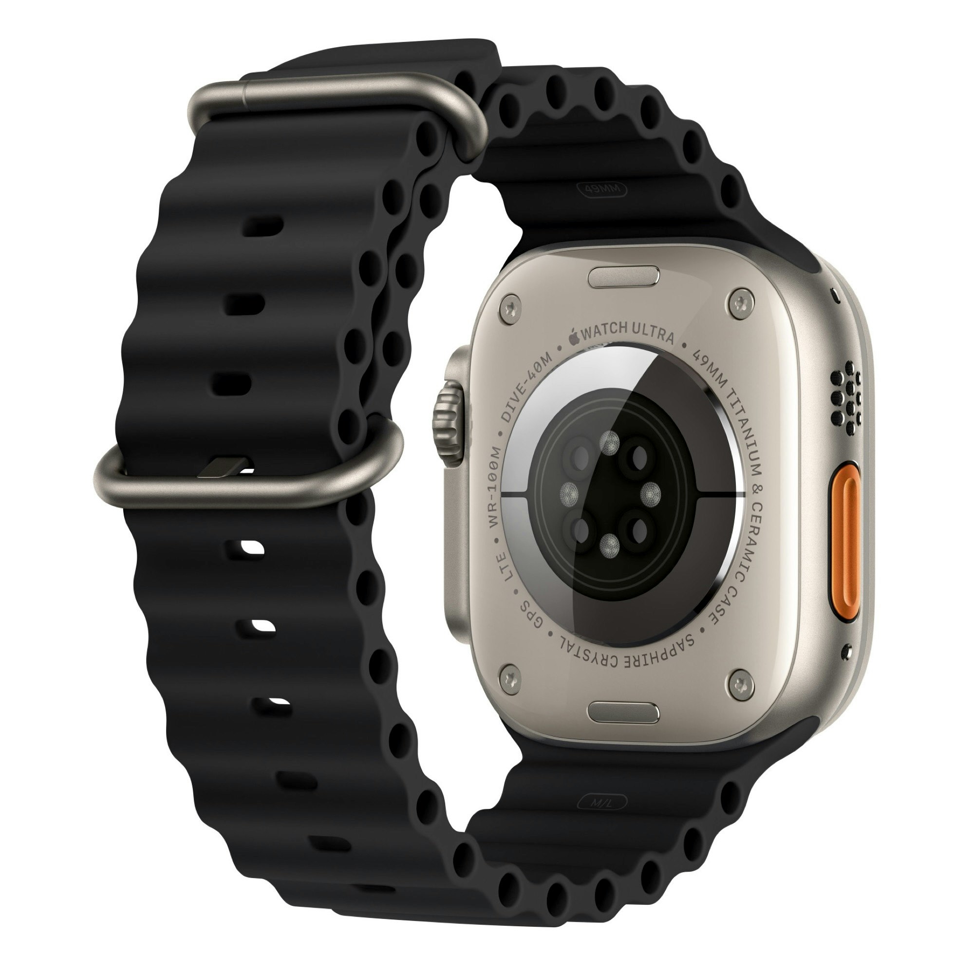Black - Ocean Band • Apple Watch Armband